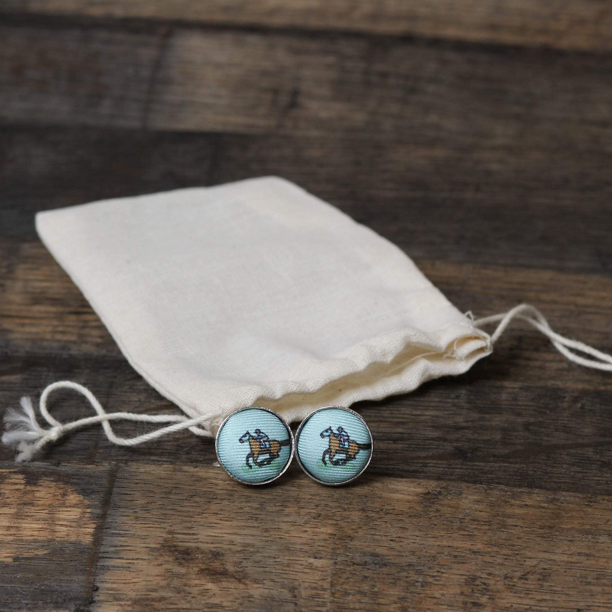 Raceday Cufflinks - Barrel Down South
