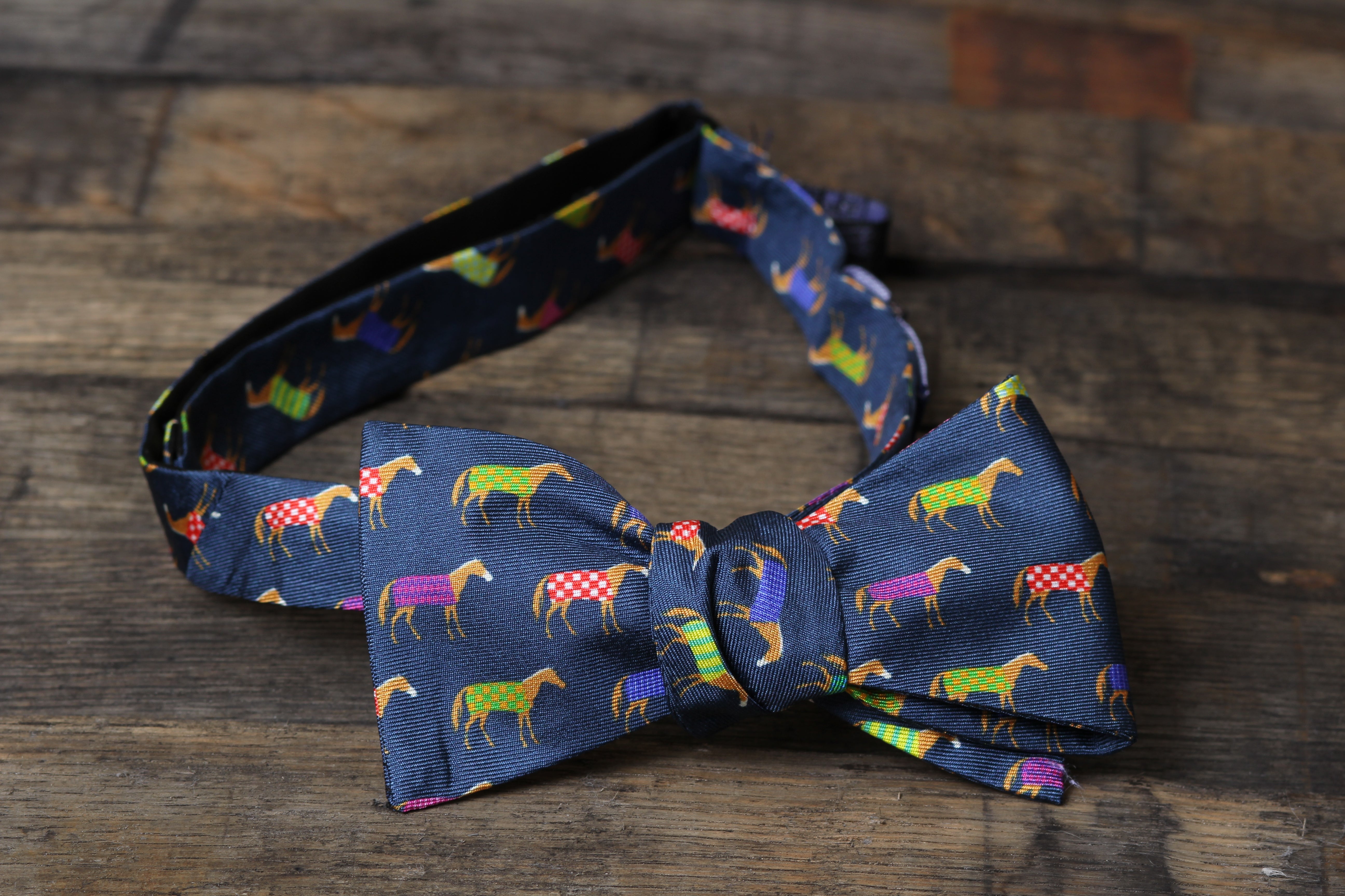 Multi Color Horse Bowtie - Barrel Down South