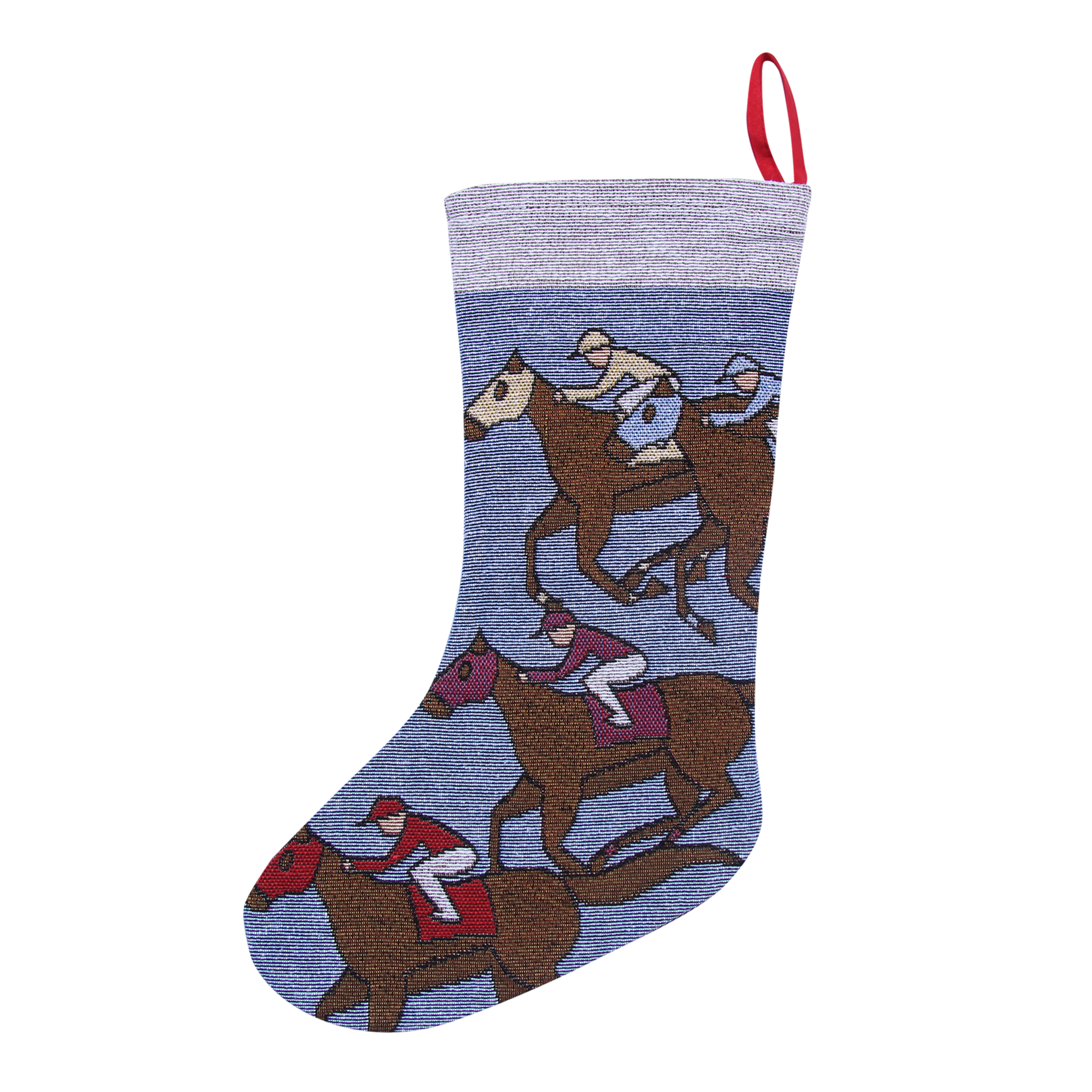 Blue Raceday Stocking - Barrel Down South