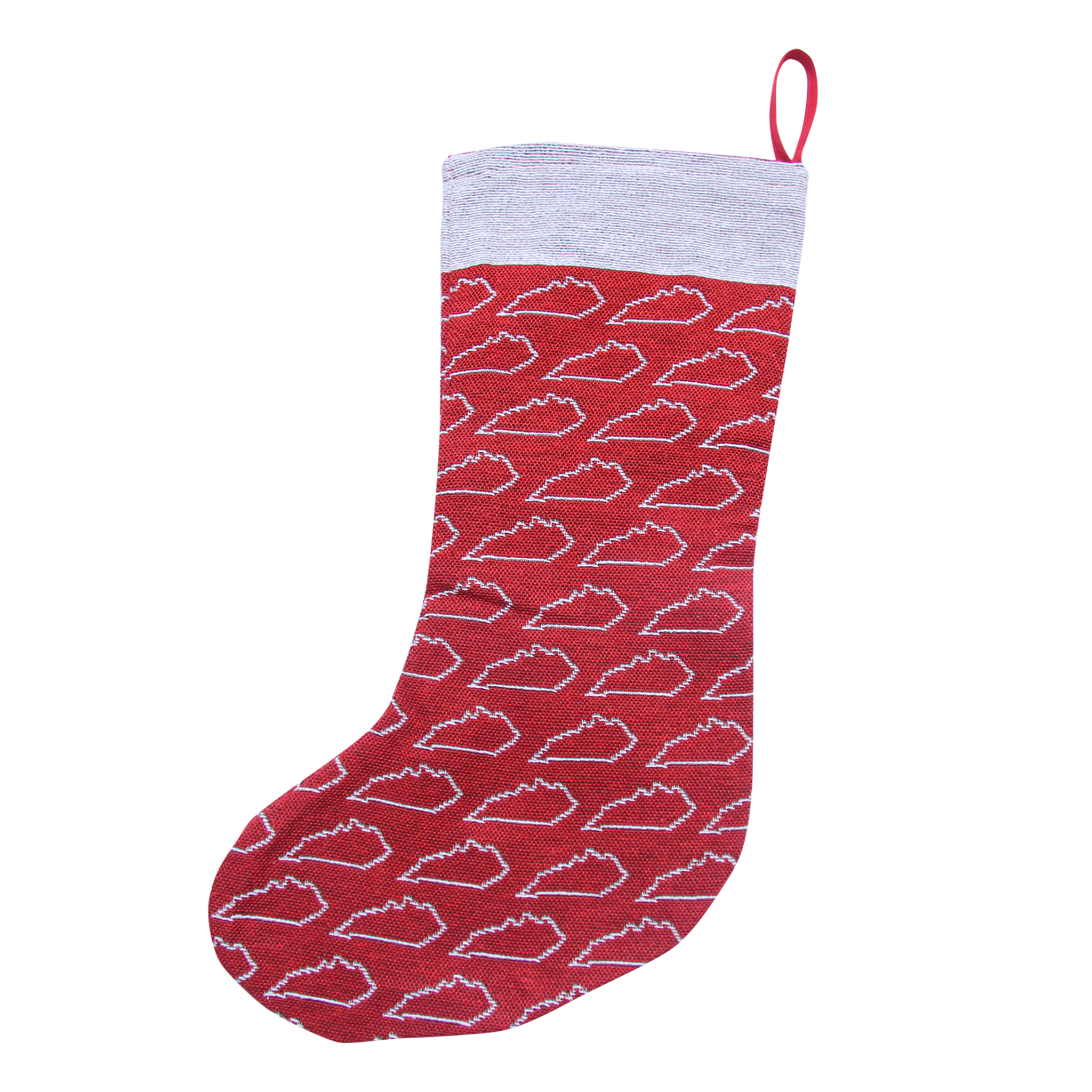 Red KY Shape Stocking - Barrel Down South