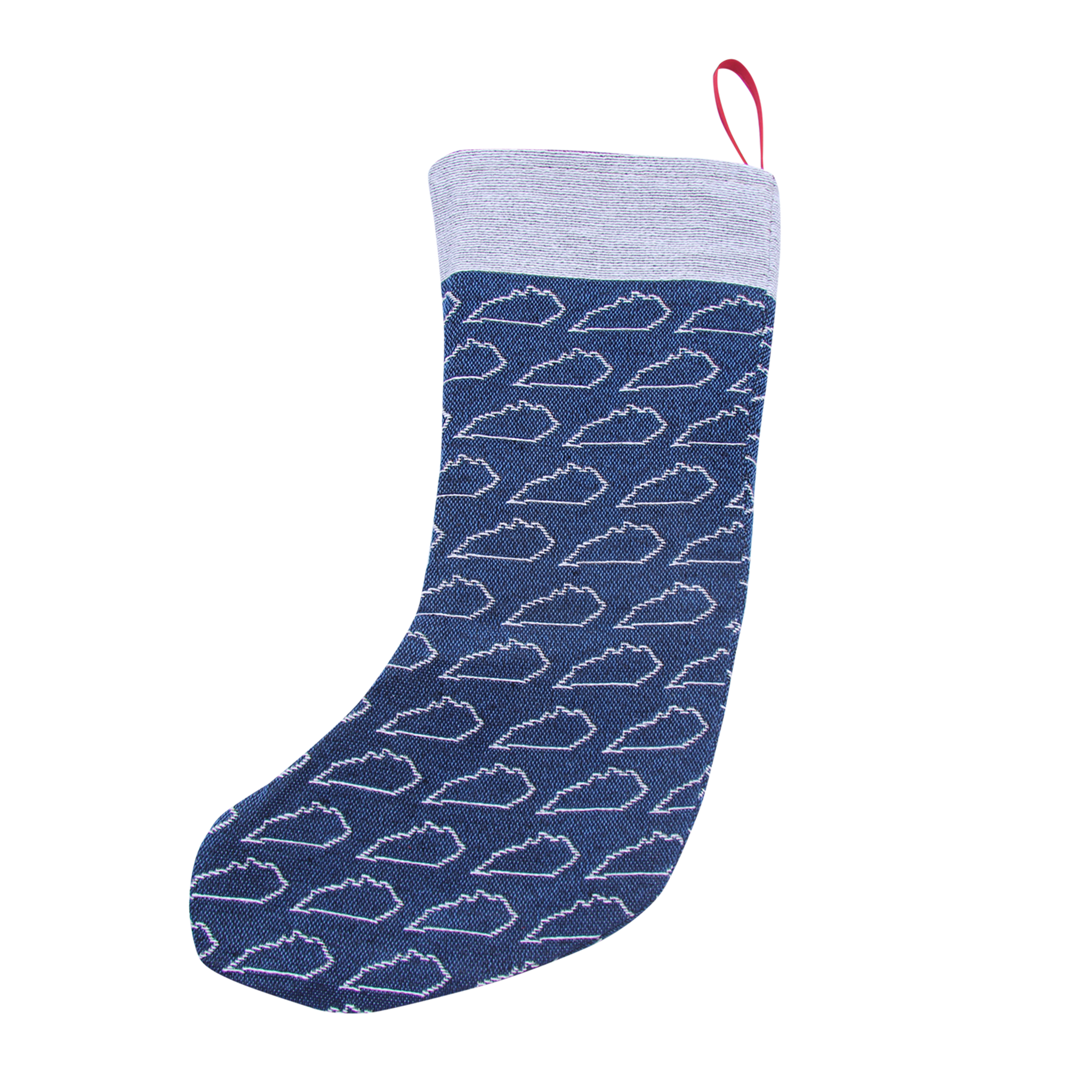 Blue KY Shape Stocking - Barrel Down South