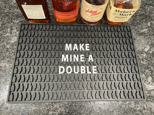 Make Mine A Double Bar Mat