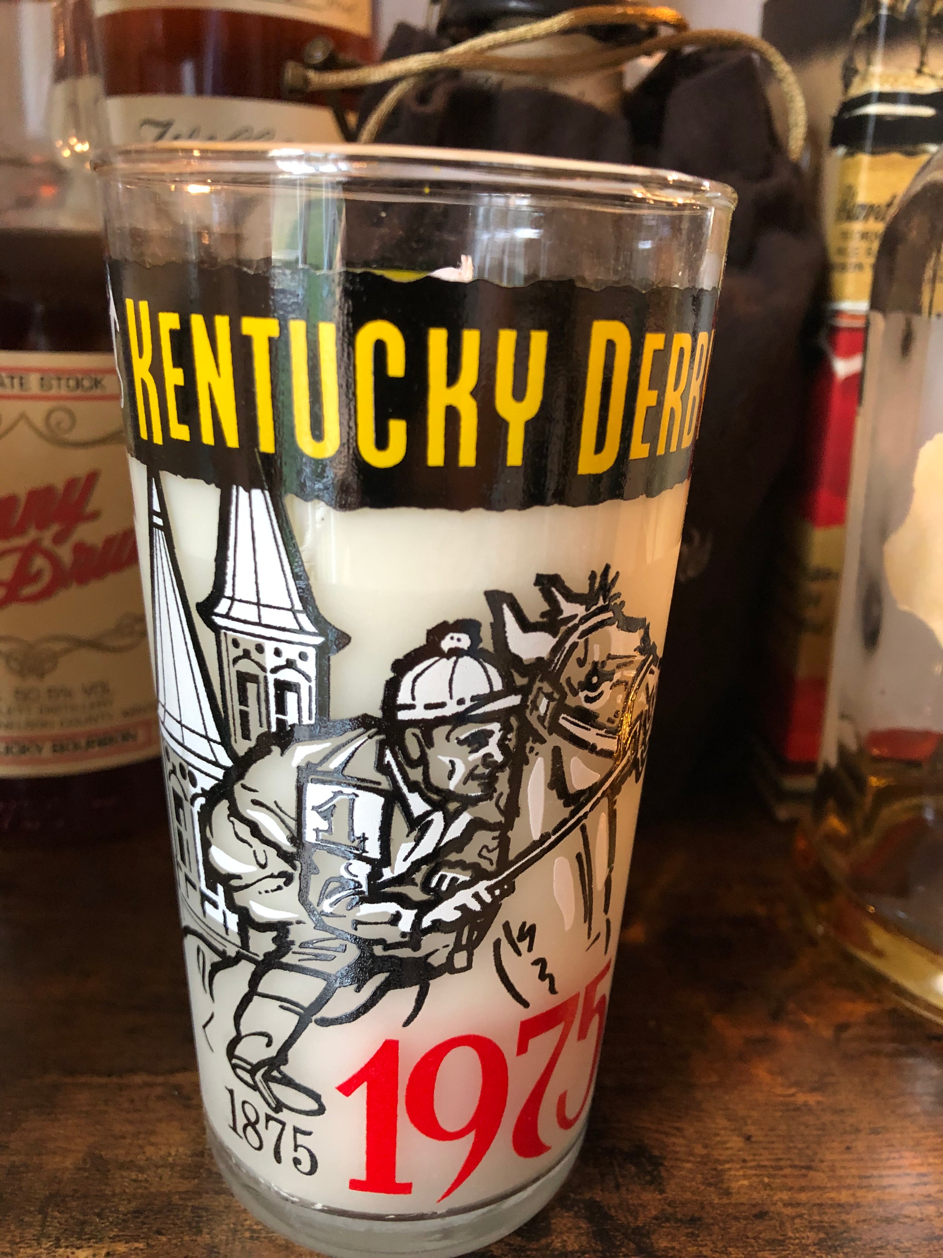 Kentucky Derby Glass Candle - Barrel Down South