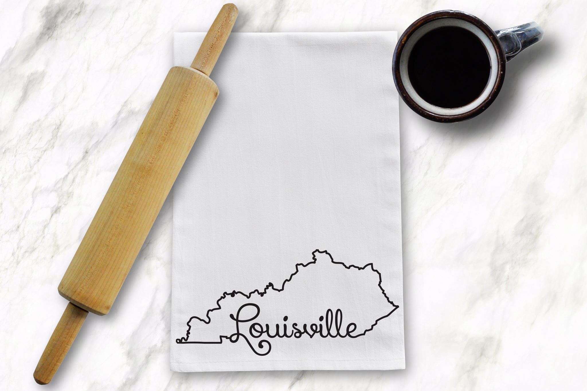 Louisville, Kentucky Tea Towel
