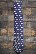 Navy KY Necktie - Barrel Down South