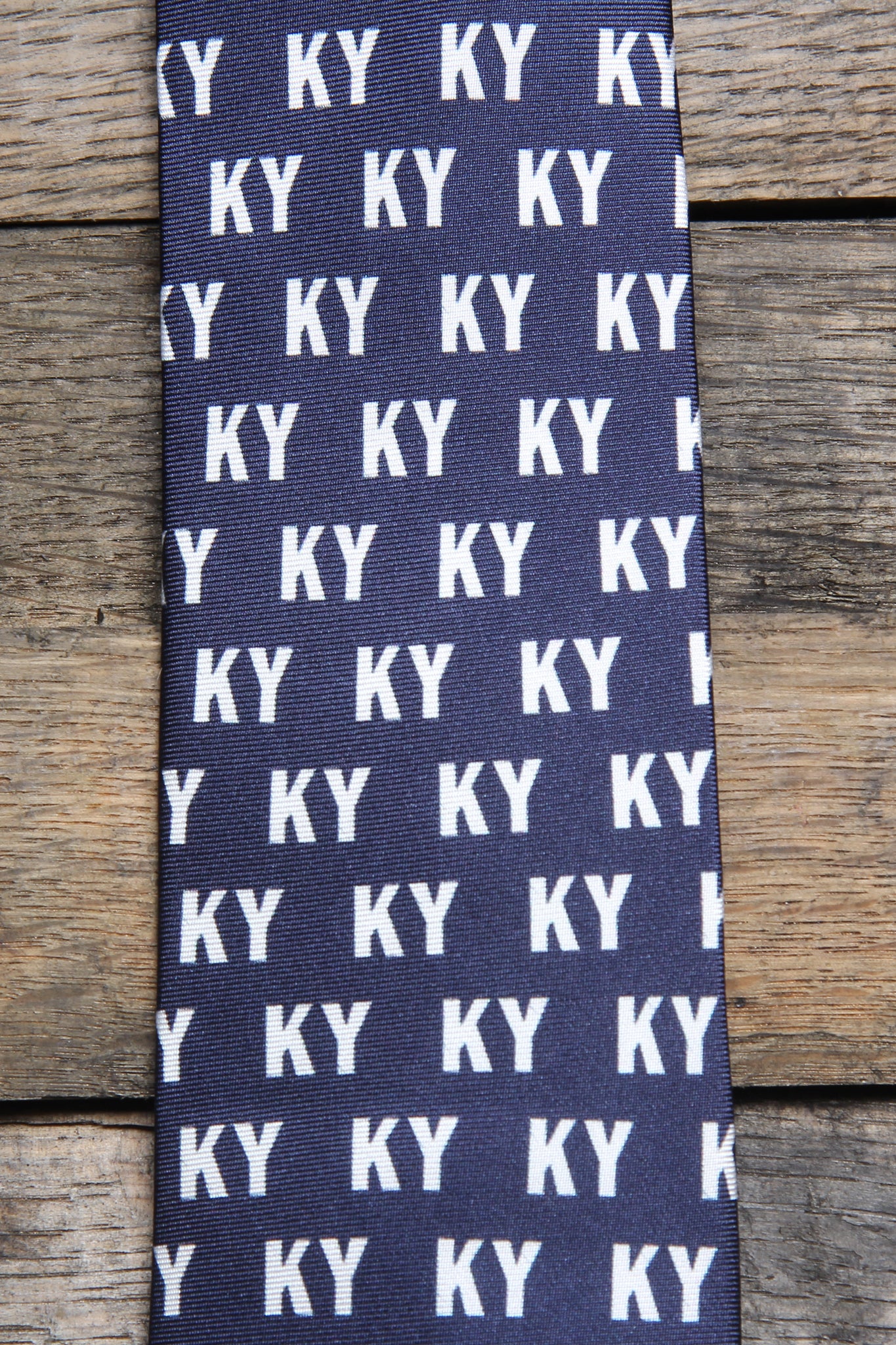 Navy KY Necktie - Barrel Down South