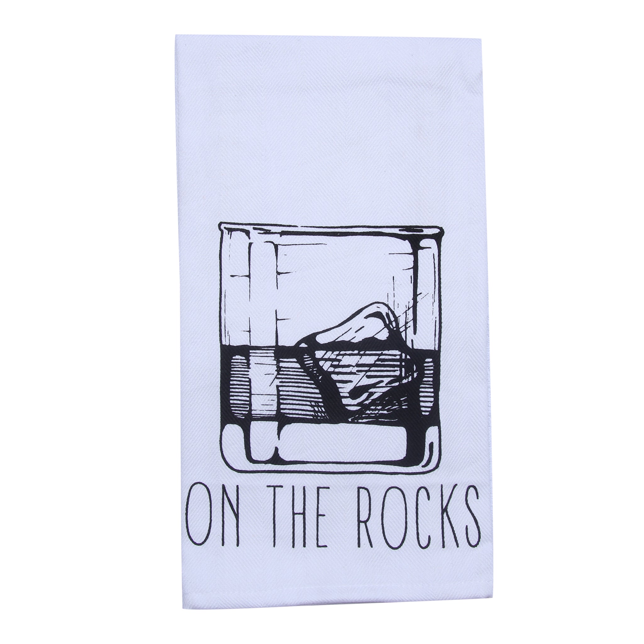 On the Rocks Tea Towel