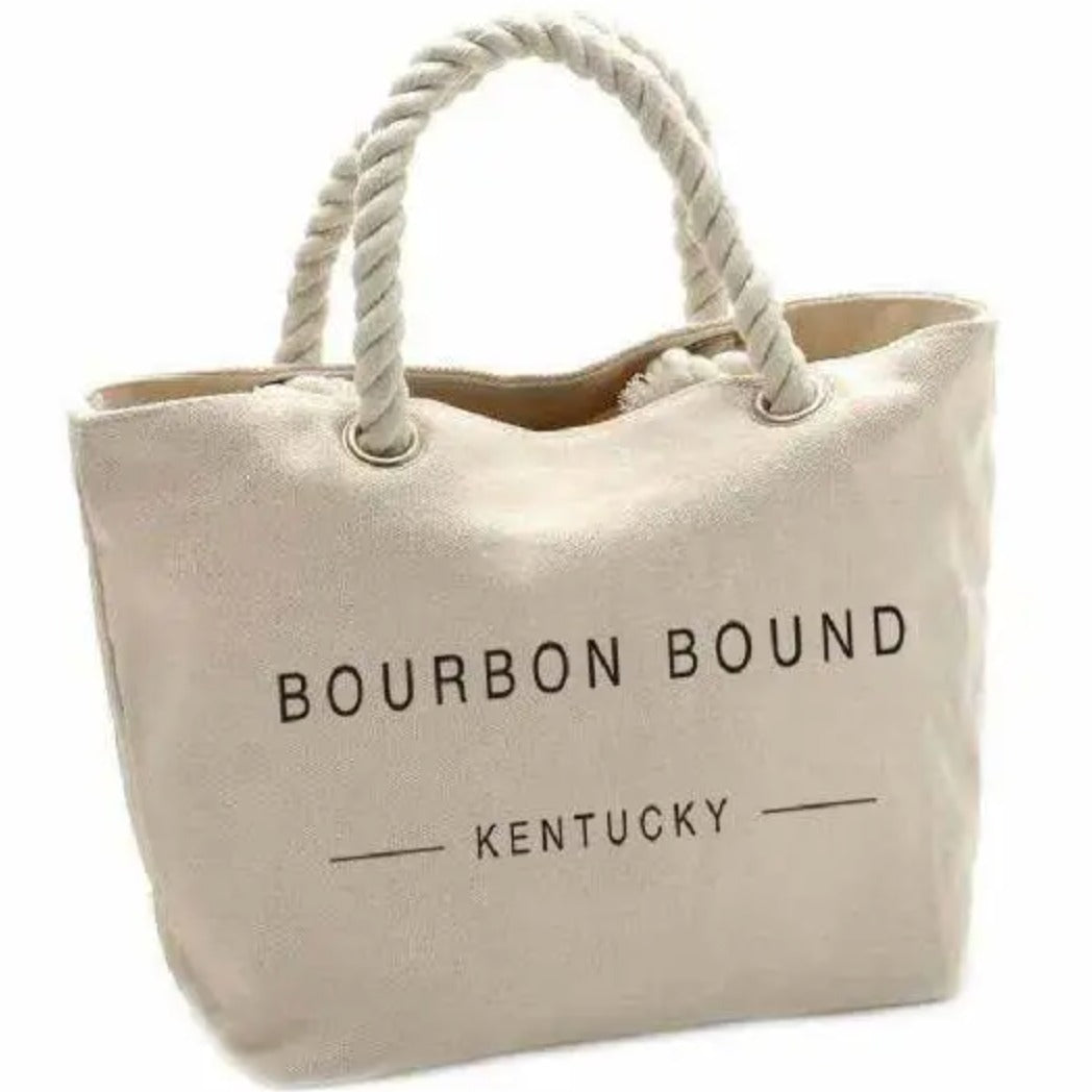 Bourbon Bound Oversized Tote Bag - Barrel Down South