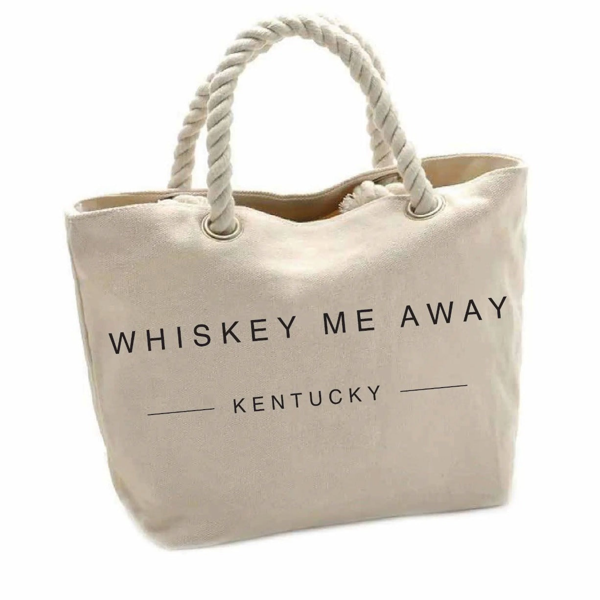 Whiskey Me Away Oversized Tote Bag - Barrel Down South
