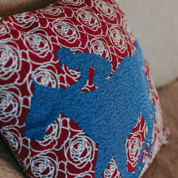 Blanket of Roses Pillow - Barrel Down South